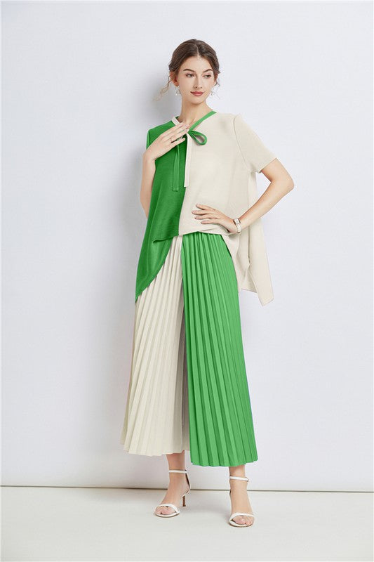 Color Block Palazzo Pants Set king-general-store-5710.myshopify.com