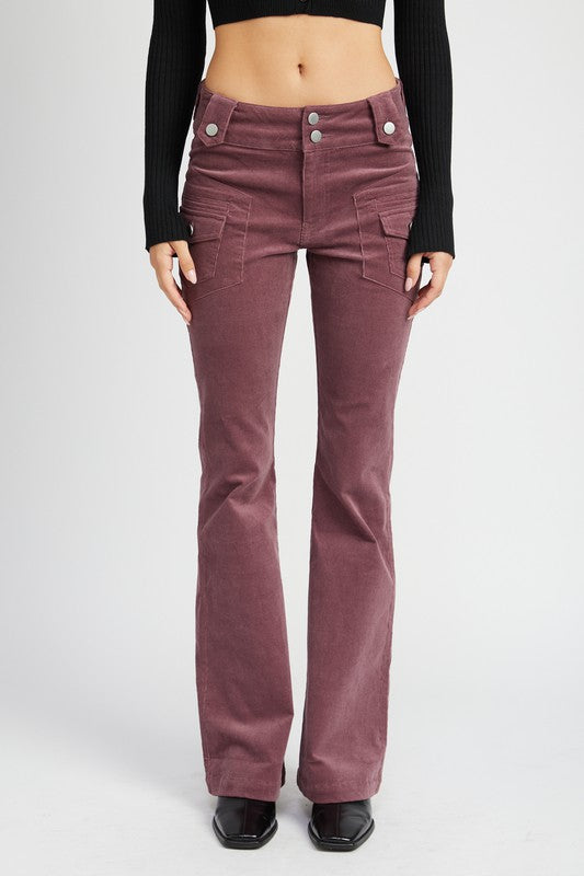 Low Rise Pants with Bell Bottoms king-general-store-5710.myshopify.com