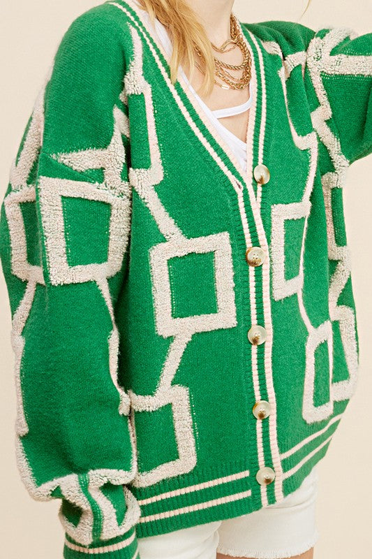 Reina Oversized Slouchy Cardigan Sweater