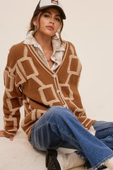 Reina Oversized Slouchy Cardigan Sweater