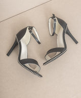 OASIS SOCIETY Dublin - Metal Stud Open Toe Heels king-general-store-5710.myshopify.com