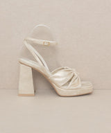 OASIS SOCIETY Zoey - Knotted Band Platform Heels king-general-store-5710.myshopify.com