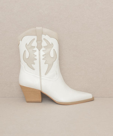 OASIS SOCIETY Houston - Layered Panel Cowboy Boots king-general-store-5710.myshopify.com