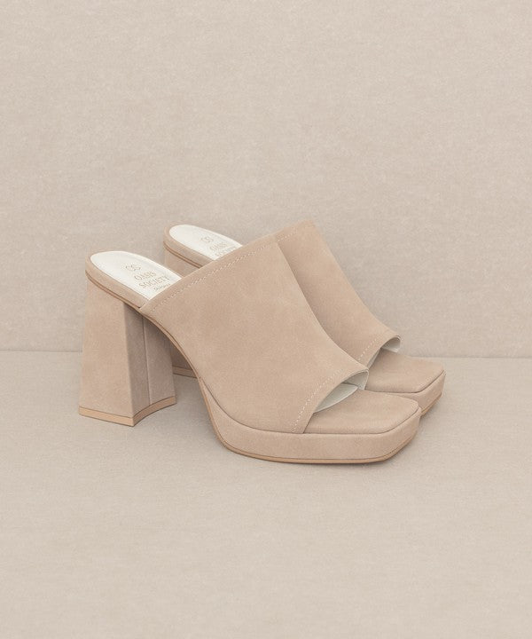 OASIS SOCIETY Vivienne - Slip On Platform Heels king-general-store-5710.myshopify.com