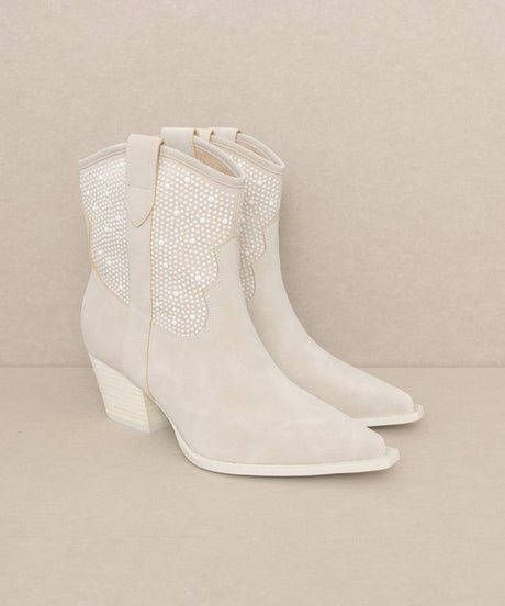 OASIS SOCIETY Cannes - Pearl Studded Western Boots king-general-store-5710.myshopify.com