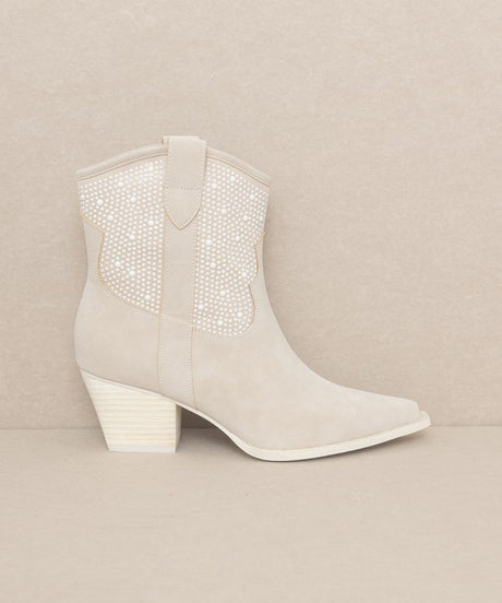 OASIS SOCIETY Cannes - Pearl Studded Western Boots king-general-store-5710.myshopify.com