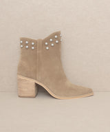 OASIS SOCIETY Alofi - Studded Collar Booties king-general-store-5710.myshopify.com