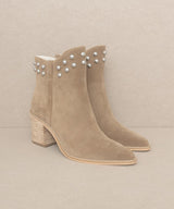 OASIS SOCIETY Alofi - Studded Collar Booties king-general-store-5710.myshopify.com