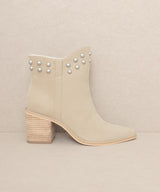 OASIS SOCIETY Alofi - Studded Collar Booties king-general-store-5710.myshopify.com