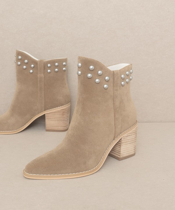 OASIS SOCIETY Alofi - Studded Collar Booties king-general-store-5710.myshopify.com