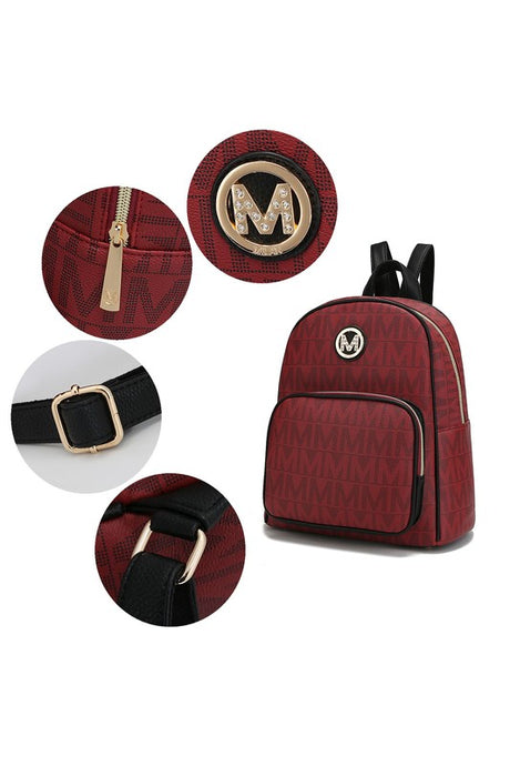 MKF Collection Fanny Signature Backpack by Mia K king-general-store-5710.myshopify.com