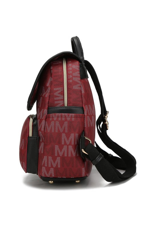 MKF Collection Drea Signature Backpack by Mia K king-general-store-5710.myshopify.com