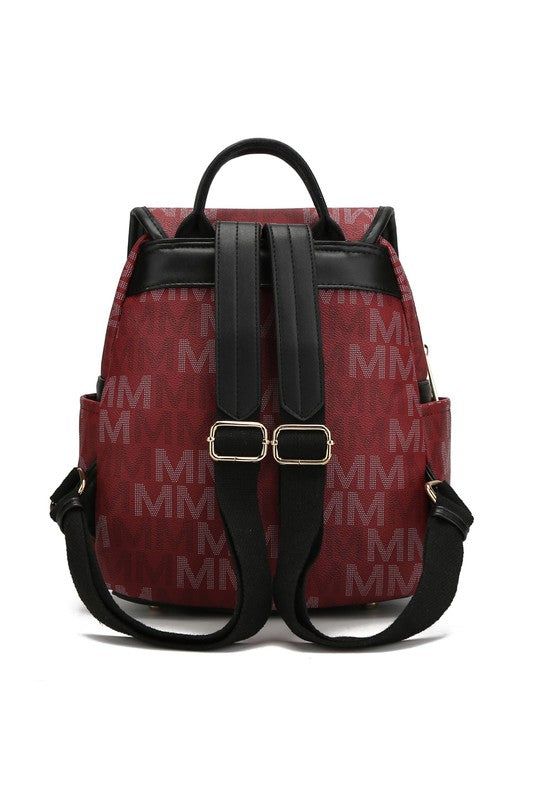 MKF Collection Drea Signature Backpack by Mia K king-general-store-5710.myshopify.com