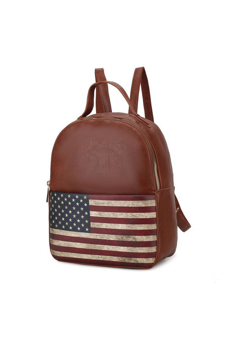 MKF Collection Briella FLAG Backpack by Mia K king-general-store-5710.myshopify.com