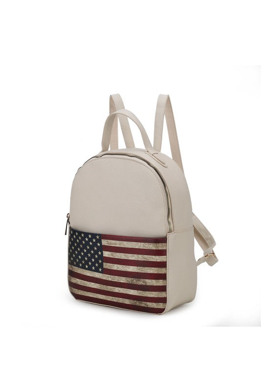 MKF Collection Briella FLAG Backpack by Mia K king-general-store-5710.myshopify.com