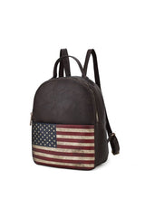 MKF Collection Briella FLAG Backpack by Mia K king-general-store-5710.myshopify.com