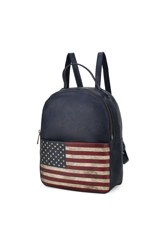 MKF Collection Briella FLAG Backpack by Mia K king-general-store-5710.myshopify.com