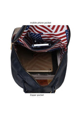 MKF Collection Briella FLAG Backpack by Mia K king-general-store-5710.myshopify.com