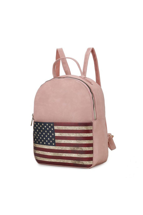 MKF Collection Briella FLAG Backpack by Mia K king-general-store-5710.myshopify.com