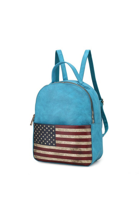 MKF Collection Briella FLAG Backpack by Mia K king-general-store-5710.myshopify.com