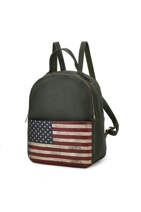 MKF Collection Briella FLAG Backpack by Mia K king-general-store-5710.myshopify.com