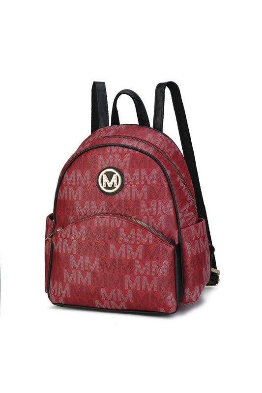 MKF Palmer Signature logo-print Backpack by Mia K king-general-store-5710.myshopify.com