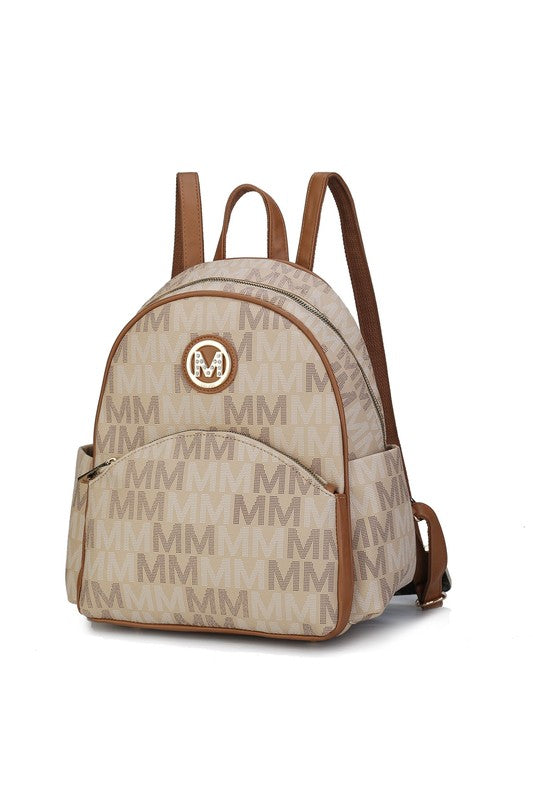 MKF Palmer Signature logo-print Backpack by Mia K king-general-store-5710.myshopify.com