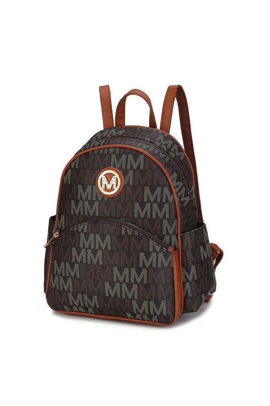 MKF Palmer Signature logo-print Backpack by Mia K king-general-store-5710.myshopify.com