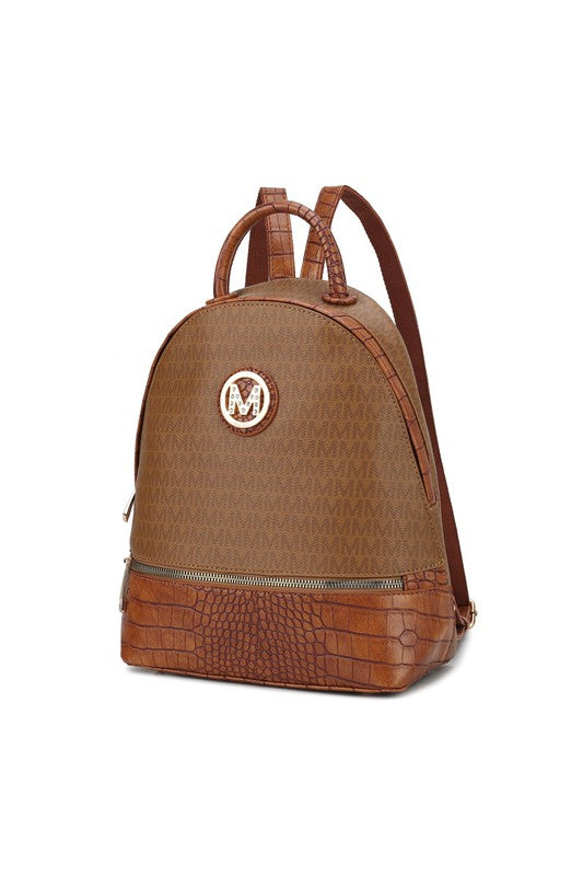 MKF Collection Denice Signature Backpack by Mia K king-general-store-5710.myshopify.com