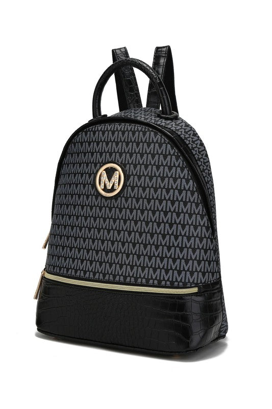 MKF Collection Denice Signature Backpack by Mia K king-general-store-5710.myshopify.com