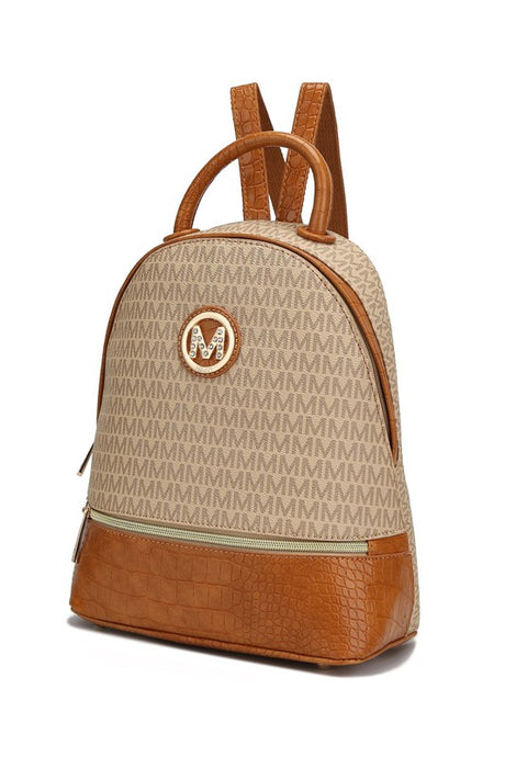 MKF Collection Denice Signature Backpack by Mia K king-general-store-5710.myshopify.com