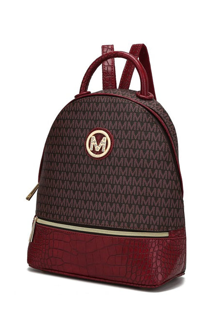 MKF Collection Denice Signature Backpack by Mia K king-general-store-5710.myshopify.com