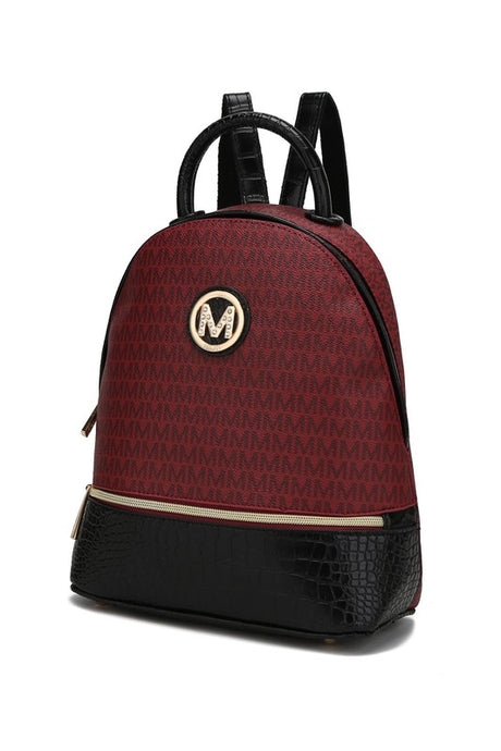 MKF Collection Denice Signature Backpack by Mia K king-general-store-5710.myshopify.com