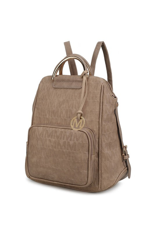 MKF Torra Milan Signature Trendy Backpack by Mia king-general-store-5710.myshopify.com