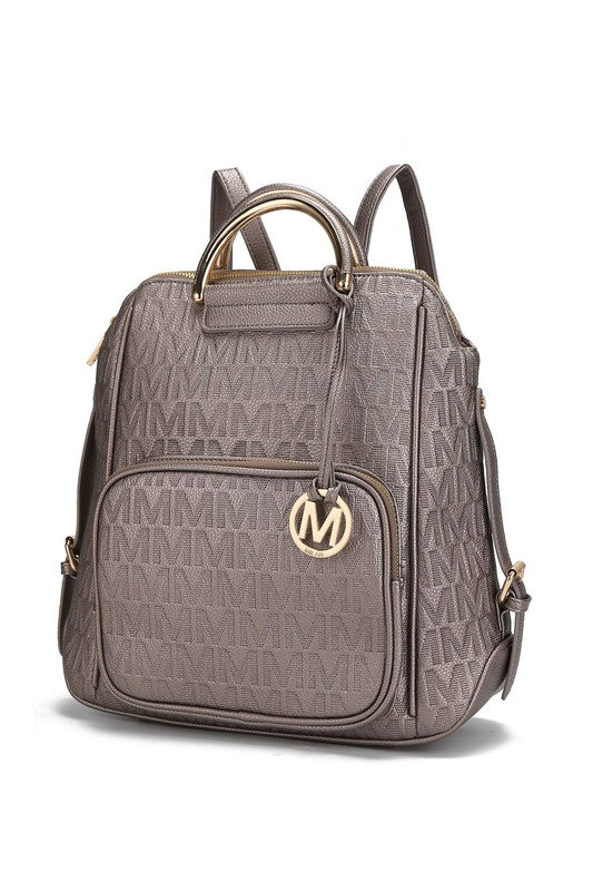 MKF Torra Milan Signature Trendy Backpack by Mia king-general-store-5710.myshopify.com