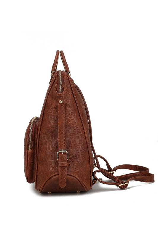 MKF Torra Milan Signature Trendy Backpack by Mia king-general-store-5710.myshopify.com