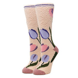 Julia - Women's fuzzy crew socks king-general-store-5710.myshopify.com