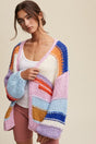 Hand Knit Multi Striped Cardigan king-general-store-5710.myshopify.com