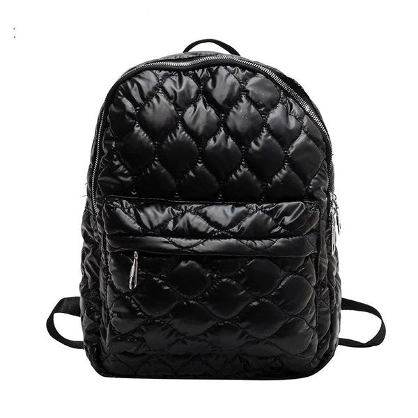 Jade Metallic Puffer Backpack king-general-store-5710.myshopify.com