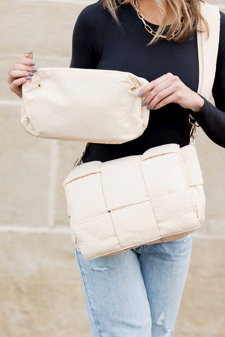 Romy Fold-Over Puffer Crossbody Plus Pouch king-general-store-5710.myshopify.com
