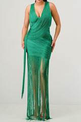 Green Feeling Festive Fringe Mini Dress king-general-store-5710.myshopify.com