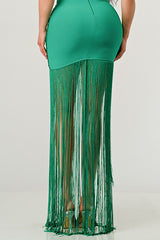 Green Feeling Festive Fringe Mini Dress king-general-store-5710.myshopify.com