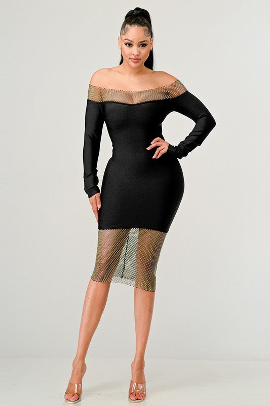 Black Classic Bandage Dress king-general-store-5710.myshopify.com