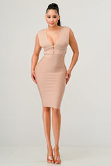 NATURALLY CHIC BANDAGE DRESS king-general-store-5710.myshopify.com