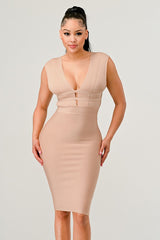 NATURALLY CHIC BANDAGE DRESS king-general-store-5710.myshopify.com