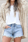 Crochet Dolman Knit Sleeve Cardigan king-general-store-5710.myshopify.com