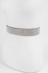 Rhinestone Snap Fashion Belt