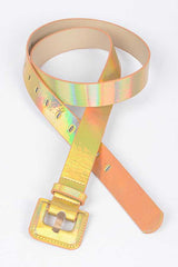 Plus Holographic Fashion Belt