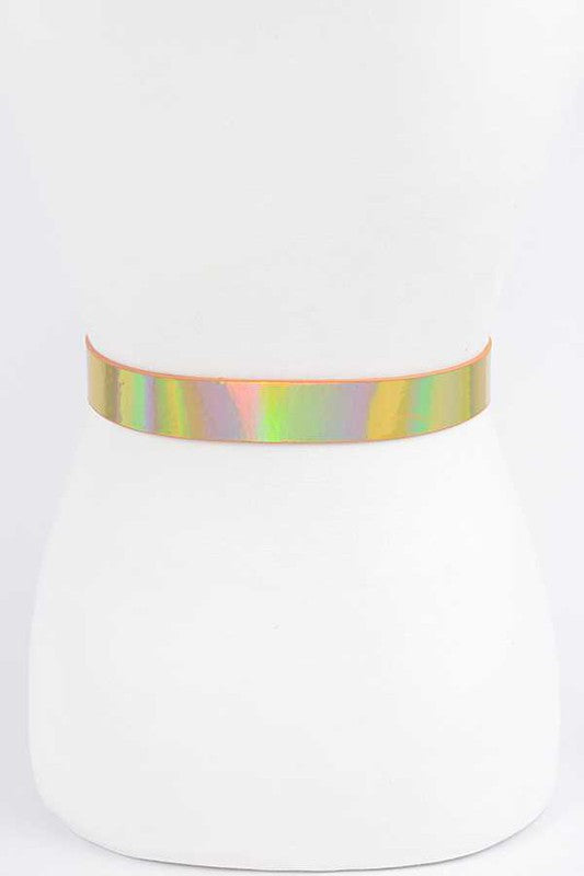 Plus Holographic Fashion Belt