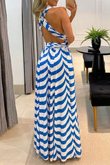 Blue White Multi Way Maxi Dress king-general-store-5710.myshopify.com